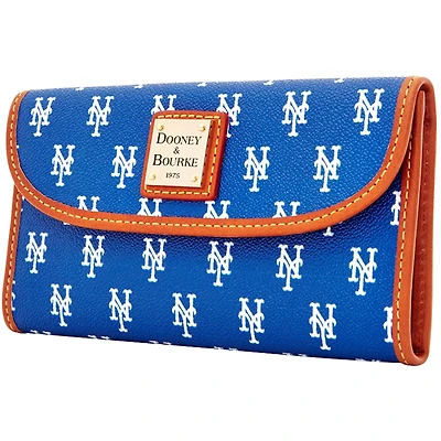 Women's Dooney & Bourke New York Mets Team Color Continental Clutch