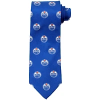 Men's Royal Edmonton Oilers Prep Tie
