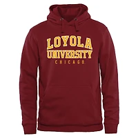 Men's Maroon Loyola Chicago Ramblers Everyday Pullover Hoodie