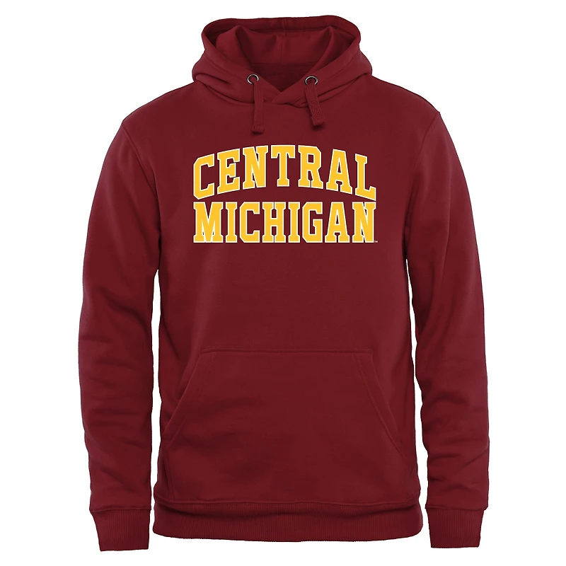Men's Maroon Central Michigan Chippewas Everyday Pullover Hoodie