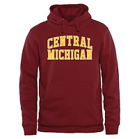 Men's Maroon Central Michigan Chippewas Everyday Pullover Hoodie