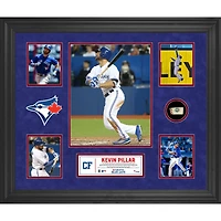 Kevin Pillar Toronto Blue Jays Framed 5-Photo Collage with a Piece of Game-Used Baseball