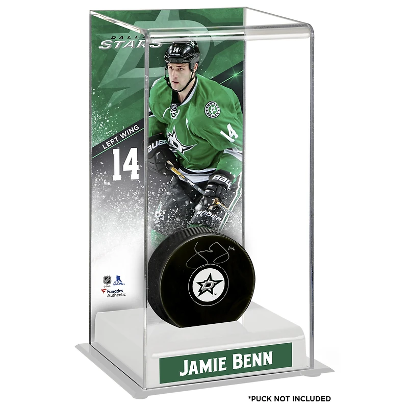 Jamie Benn Dallas Stars Deluxe Tall Hockey Puck Case
