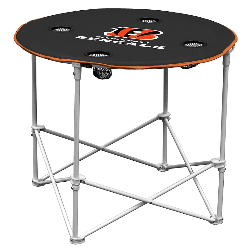Black Cincinnati Bengals Round Table