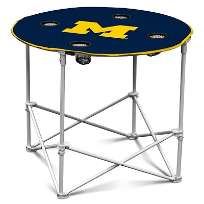 Navy Michigan Wolverines Round Table