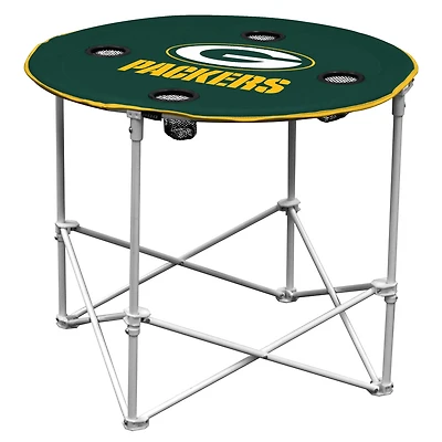 Green Green Bay Packers Round Table