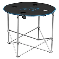 Black Carolina Panthers Round Table