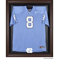 North Carolina Tar Heels Brown Framed (2015-Present Logo) Jersey Display Case