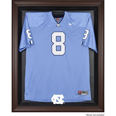 North Carolina Tar Heels Brown Framed (2015-Present Logo) Jersey Display Case