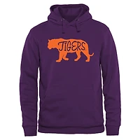Men's Purple Clemson Tigers DNA Pullover Hoodie