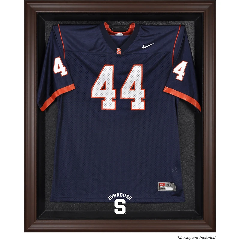 Syracuse Orange Brown Framed (2015-Present Logo) Jersey Display Case