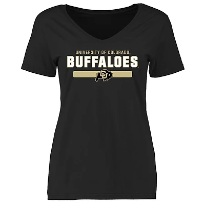 Women's Black Colorado Buffaloes Team Strong T-Shirt