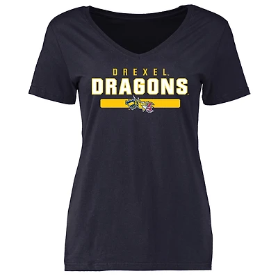 Women's Navy Drexel Dragons Team Strong T-Shirt
