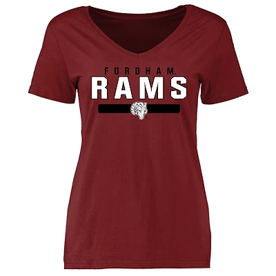 Women's Maroon Fordham Rams Team Strong T-Shirt