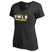 Women's Black Kennesaw State Owls Team Strong T-Shirt