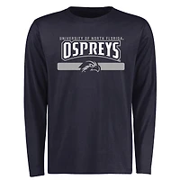 Men's Navy UNF Ospreys Team Strong Long Sleeve T-Shirt