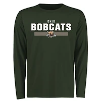 Men's Green Ohio Bobcats Team Strong Long Sleeve T-Shirt
