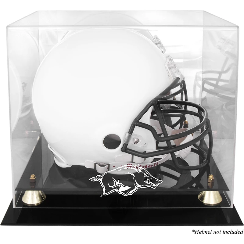 Arkansas Razorbacks Golden Classic Team Helmet Case with Mirrored Back