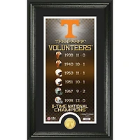Highland Mint Tennessee Volunteers 12" x 20" Legacy Supreme Minted Coin Panoramic Photo Mint