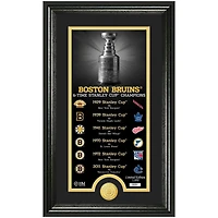 Highland Mint Boston Bruins 12" x 20" Legacy Supreme Bronze Coin Panoramic Photo Mint