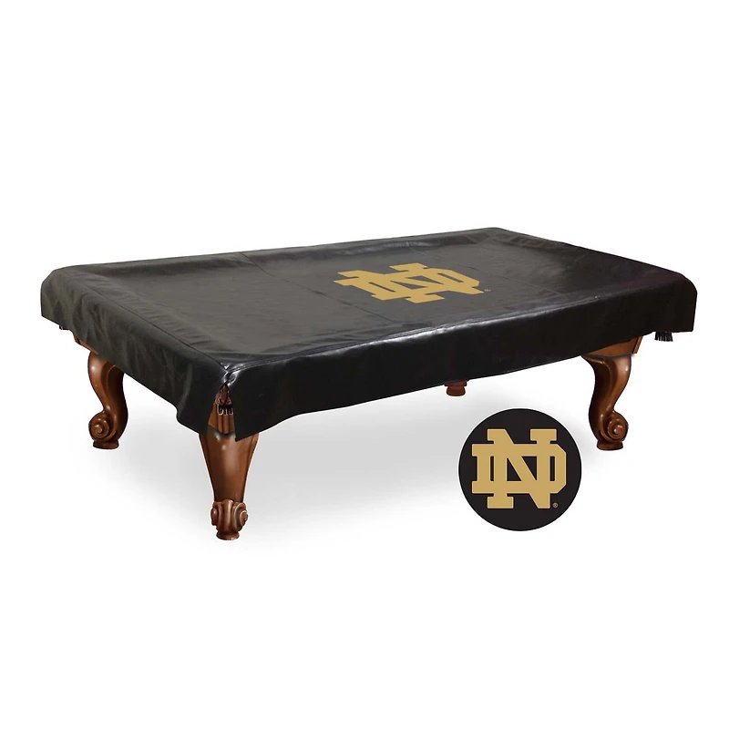 Notre Dame Fighting Irish 8' Billiard Table Cover