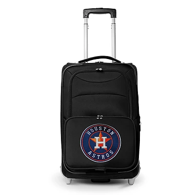 MOJO Black Houston Astros 21" Softside Rolling Carry-On Suitcase
