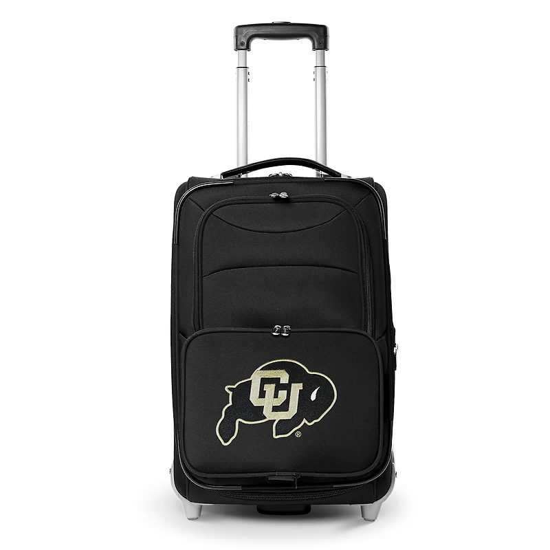 MOJO Black Colorado Buffaloes 21" Softside Rolling Carry-On Suitcase