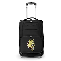 MOJO Black Ferris State Bulldogs 21" Softside Rolling Carry-On Suitcase