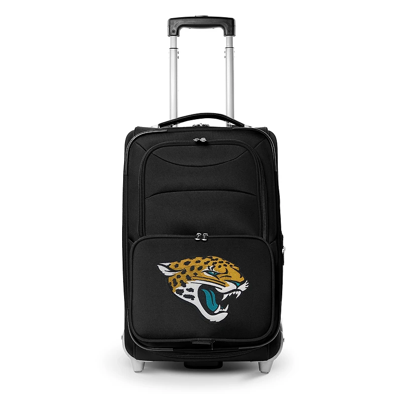 MOJO Black Jacksonville Jaguars 21" Softside Rolling Carry-On Suitcase