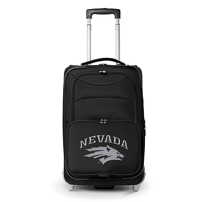 MOJO Black Nevada Wolf Pack 21" Softside Rolling Carry-On Suitcase