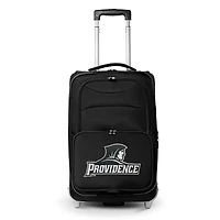 MOJO Black Providence Friars 21" Softside Rolling Carry-On Suitcase