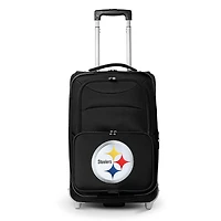 MOJO Black Pittsburgh Steelers 21" Softside Rolling Carry-On Suitcase