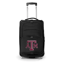 MOJO Black Texas A&M Aggies 21" Softside Rolling Carry-On Suitcase