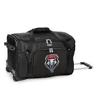 MOJO Black New Mexico Lobos 22" 2-Wheeled Duffel Bag