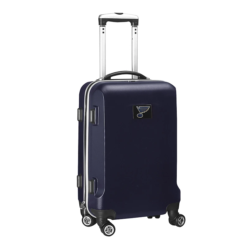 Navy St. Louis Blues 20" 8-Wheel Hardcase Spinner Carry-On