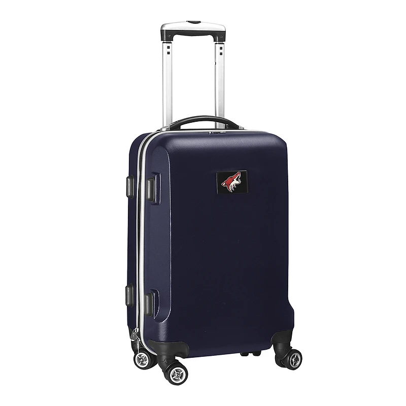 Navy Arizona Coyotes 20" 8-Wheel Hardcase Spinner Carry-On