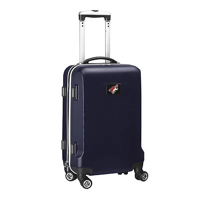 Navy Arizona Coyotes 20" 8-Wheel Hardcase Spinner Carry-On