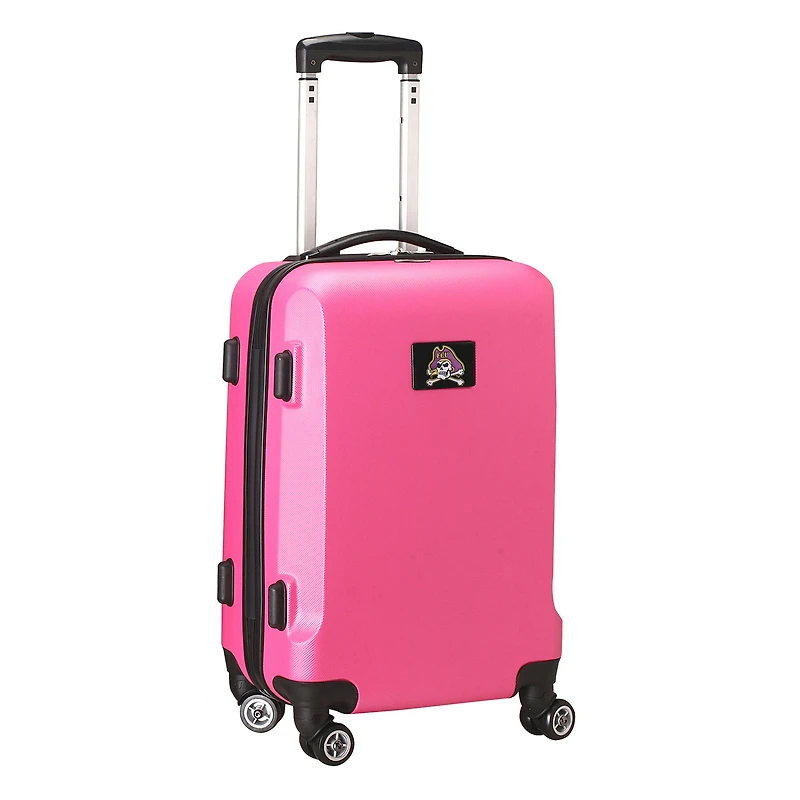 Pink East Carolina Pirates 20" 8-Wheel Hardcase Spinner Carry-On