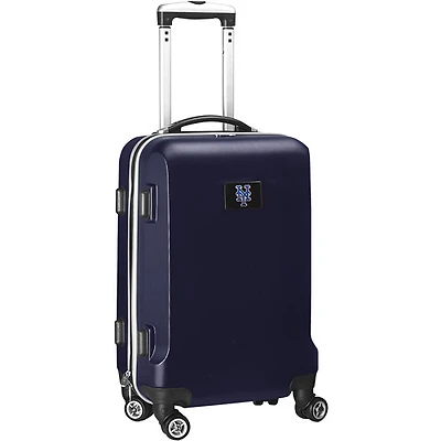 Navy New York Mets 20" 8-Wheel Hardcase Spinner Carry-On