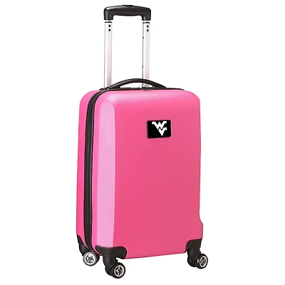 MOJO Pink West Virginia Mountaineers 21" 8-Wheel Hardcase Spinner Carry-On Luggage