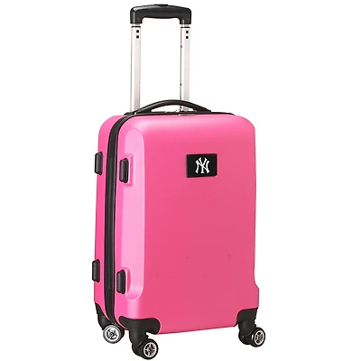 MOJO Pink New York Yankees 21" 8-Wheel Hardcase Spinner Carry-On Luggage