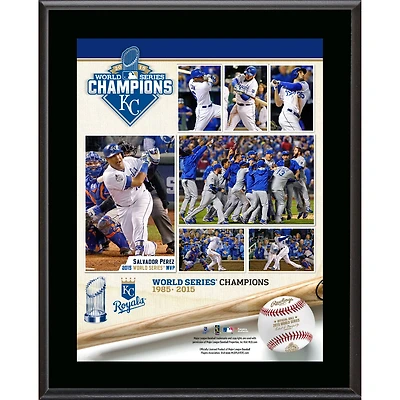 Kansas City Royals 2015 MLB World Series Champions 10.5" x 13" Sublimated Plaque