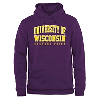 Men's Purple Wisconsin-Stevens Point Pointers Everyday Pullover Hoodie