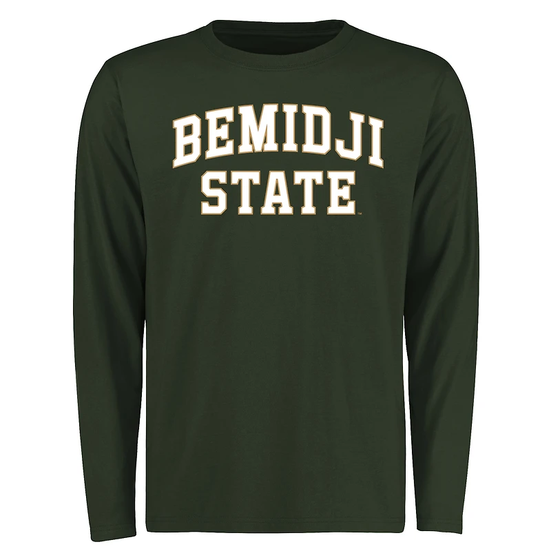 Men's Green Bemidji State Beavers Everyday Long Sleeve T-Shirt