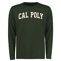 Men's Green Cal Poly Mustangs Everyday Long Sleeve T-Shirt