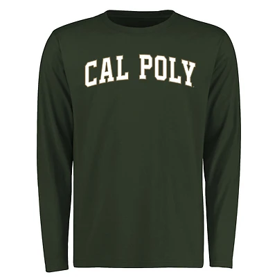 Men's Green Cal Poly Mustangs Everyday Long Sleeve T-Shirt