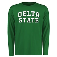Men's Kelly Green Delta State Statesmen Everyday Long Sleeve T-Shirt