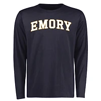 Men's Navy Emory Eagles Everyday Long Sleeve T-Shirt