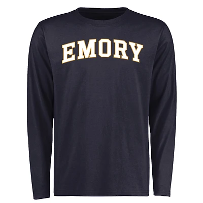 Men's Navy Emory Eagles Everyday Long Sleeve T-Shirt