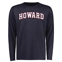 Men's Navy Howard Bison Everyday Long Sleeve T-Shirt